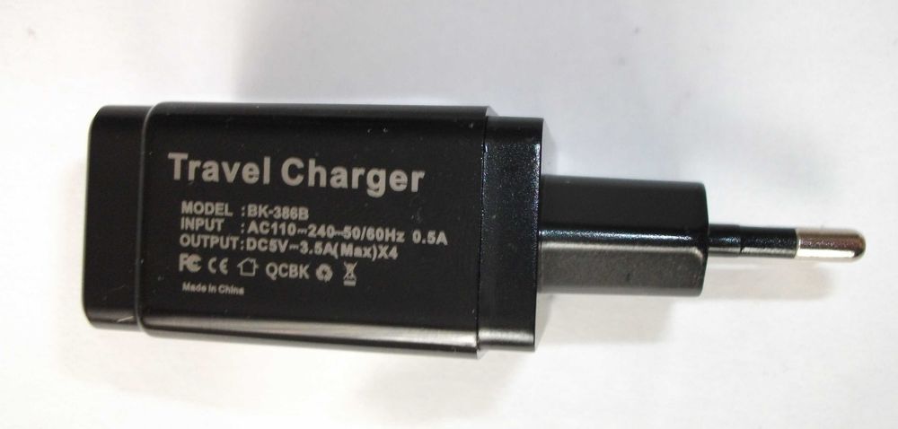 Ładowarka do Telefonów Sieciowa 4 x USB 3,1A 5V