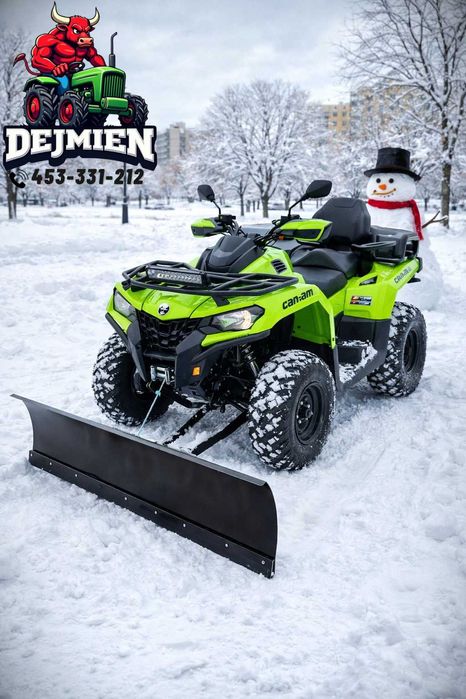 Pług do Quada**Do śniegu**Szybki Montaż*/PŁYTA//150 cm//Solidny/OKAZJA