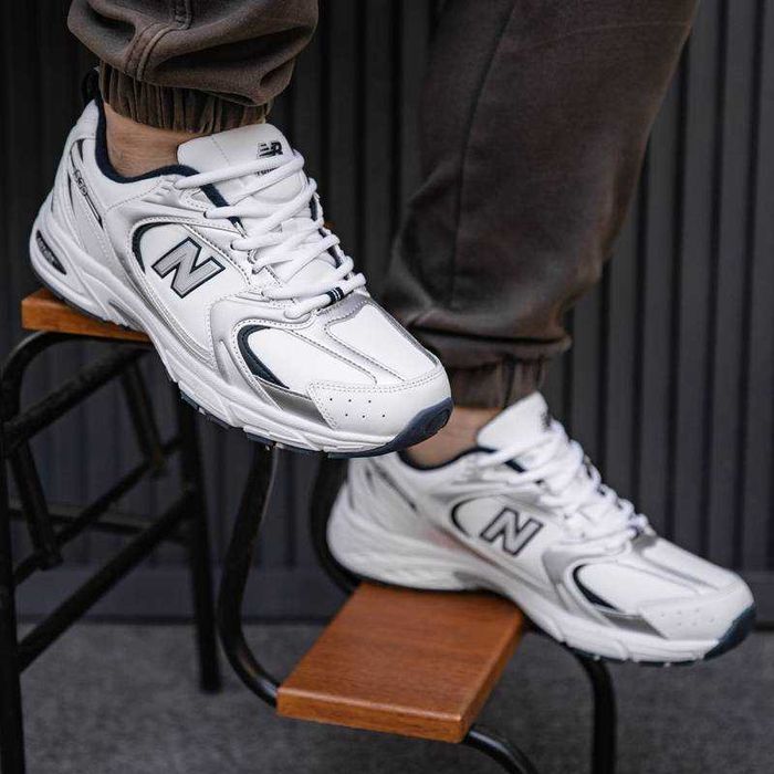 Кроссовки мужские New Balance 530 White Зима