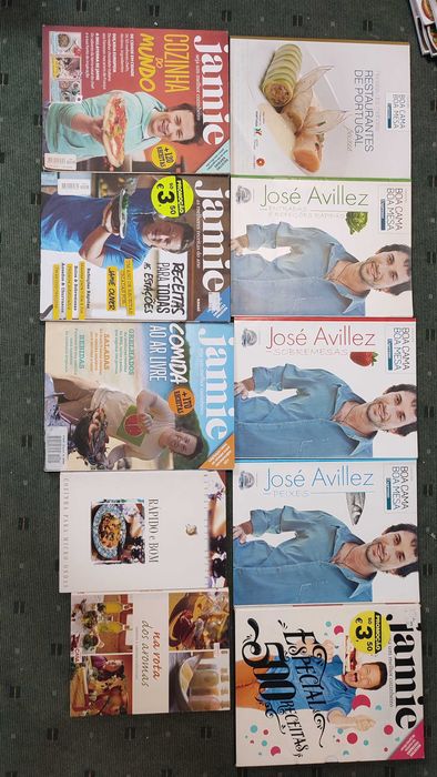 Lote 30 livros de culinária diversos