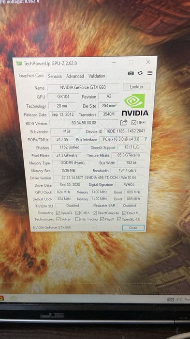 Ge force gtx 660 1.5 gb