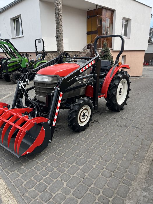 Mini traktor yanmar RS24 rewers wspomaganie ładowacz