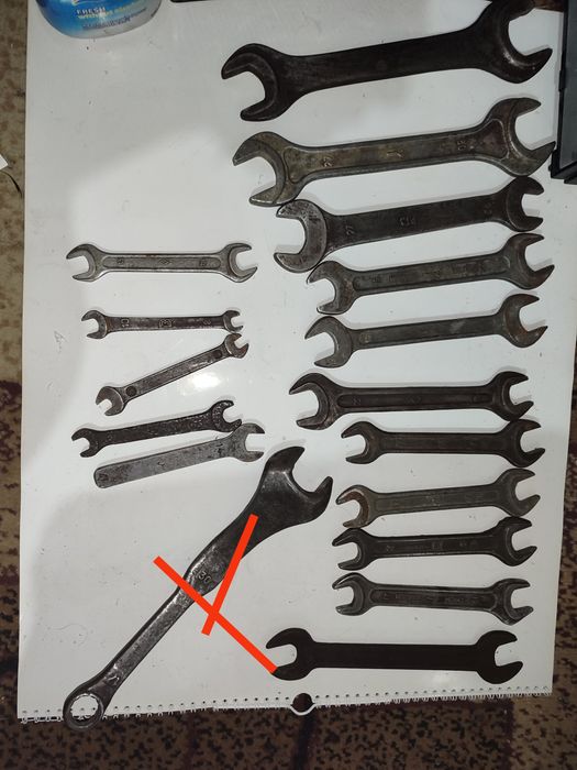 Вороток, ключи СССР