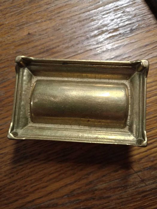Винтажная латунная шкатулка