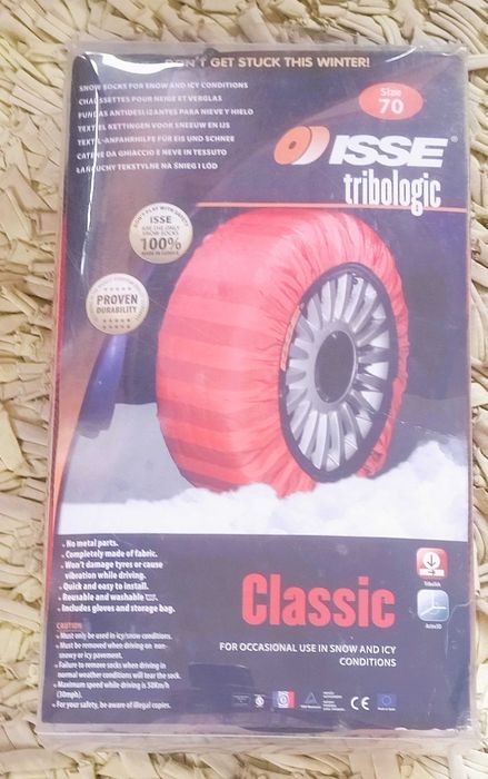 ISSE Tribologic Correntes textil de neve