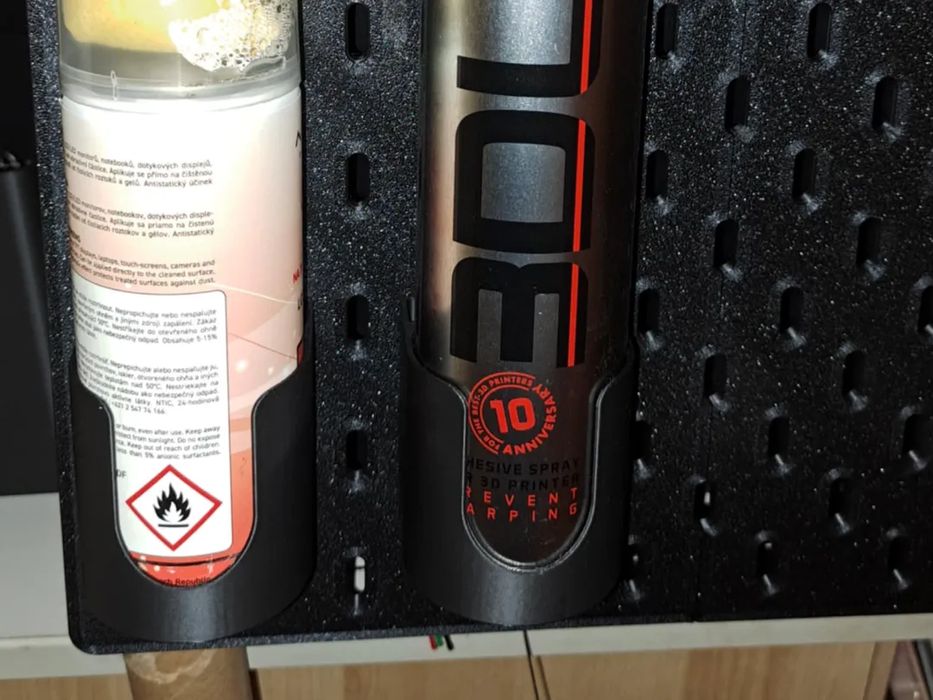 Suporte para Latas de Spray (53mm) para Ikea Skadis