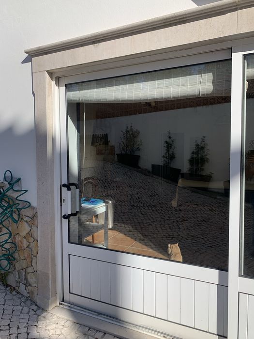 Portas grandes de Aluminio