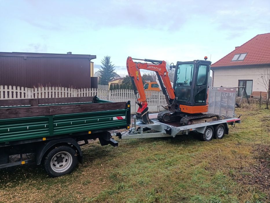 Usługi minikoparką 2,7t Myszków