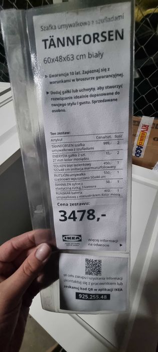 Meble łazienkowe ikea