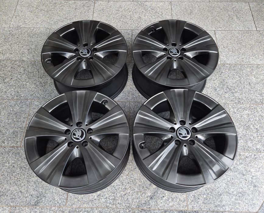 Alufelgi 18 5x112 Skoda Octavia Superb Karoq Scout Kodiaq #53