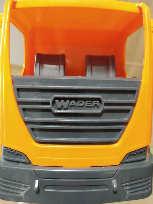 Zabawki WADER walec, śmieciarka, ładowarka, betoniarka