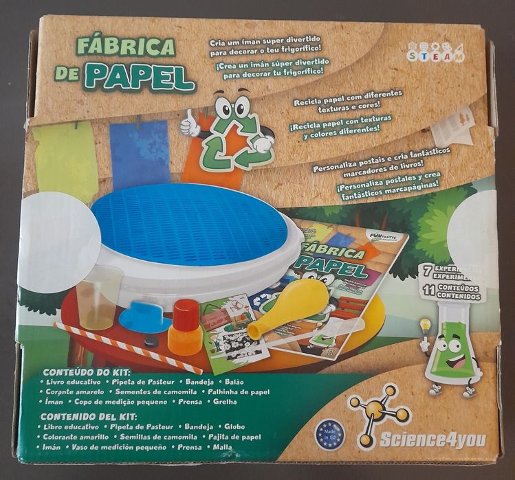 Fábrica de papel science 4 you