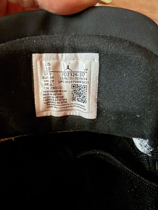 Nike jordan za kostke białe rozkiar 44