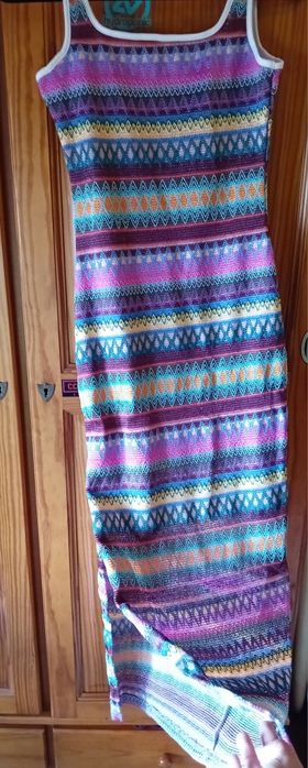 Vestido Novo Colorido