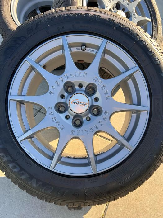 felgi BMW speedline corse sl2 7jx16h2 z oponami dunlop