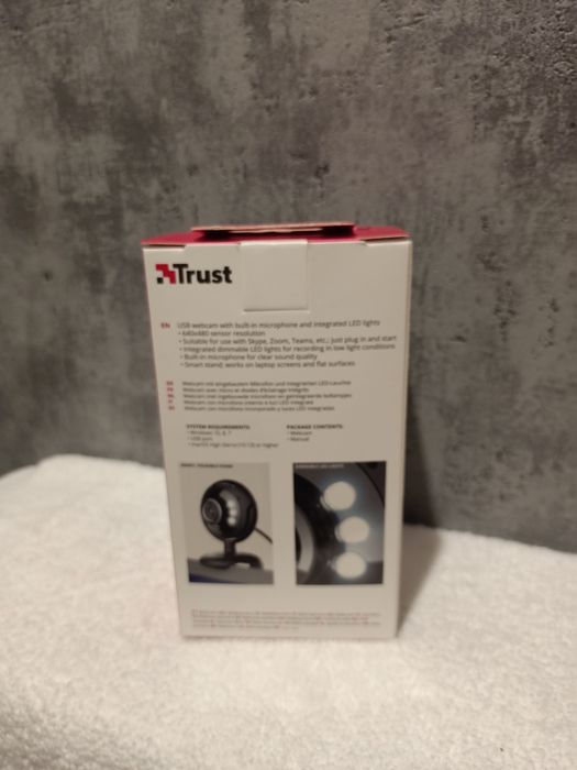 Trust SpotLight Pro Webcam kamera internetowa wbudowany mikrofon