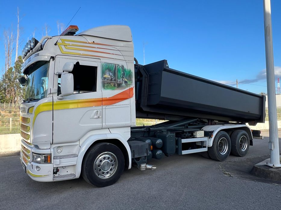 SCANIA R580 6x4 .2016 Gancho Contenedor