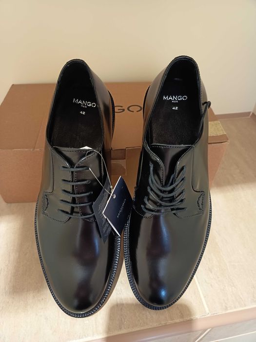 Кожаные Туфли MANGO Новые
