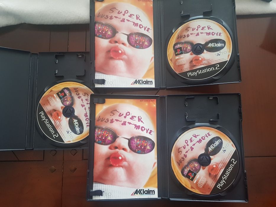 Super Bust a Move 1 Bolinhas Taito Ps2 Raro Puzzle Bobble