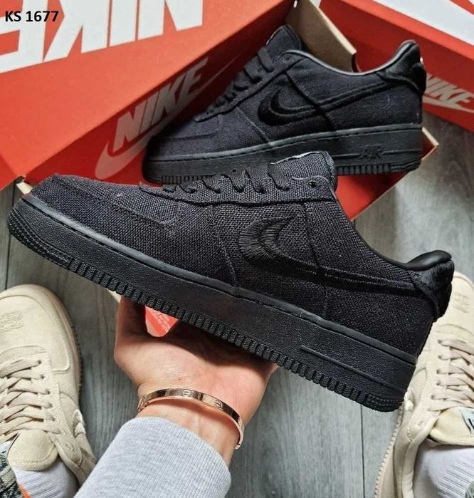 Кросівки Nike Air Force 1 Low Black Low. АРТ: KS 1677