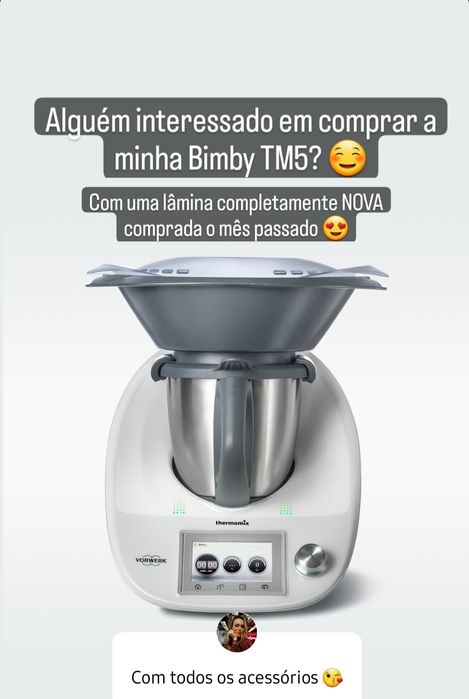 Bimby TM5 com cook key!