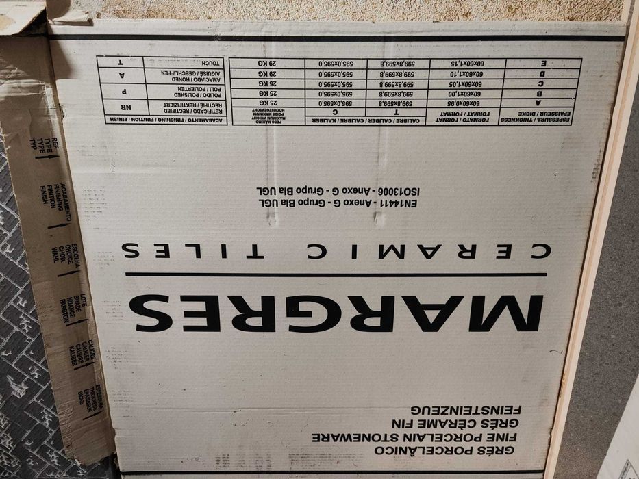 Mosaico Margres, Ref: 66EX5 NR COM Y55 TE NB 730