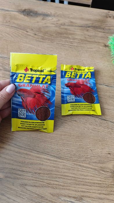 Pokarm dla rybki bojownika