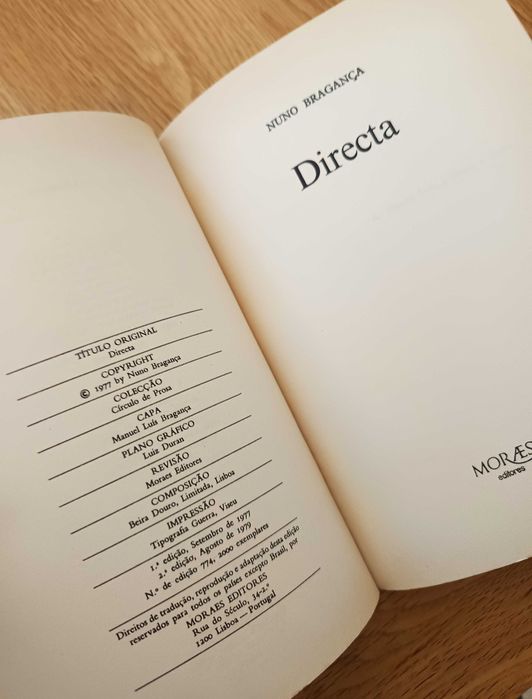 Nuno Bragança - Directa (Portes incluídos)