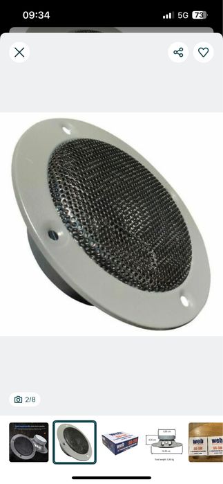Colunas Web SH-5M 150 Watts - Novo