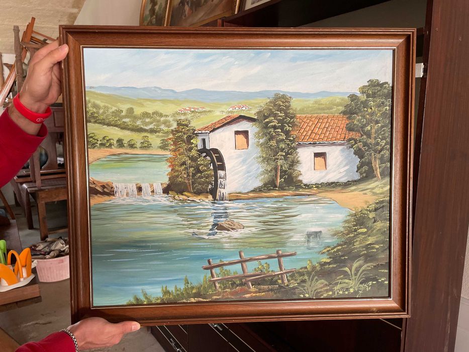 Quadro de Vasco Rodrigues assinado 89