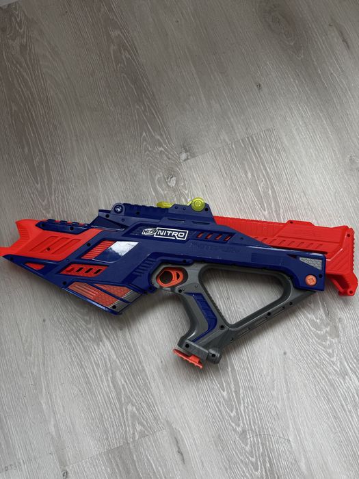 Пістолет NERF-C0787EU40. Hasbro Nerf Nitro Motofury Rapid Rally