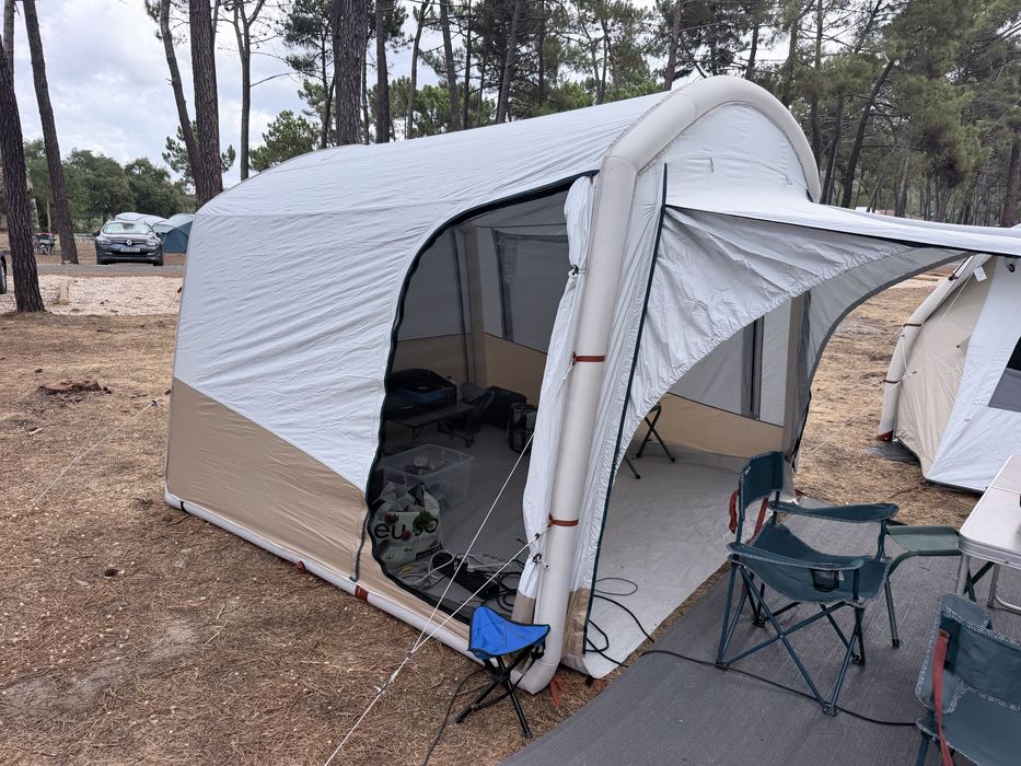 Sala Insuflável Quechua Air Seconds Connect - permite ligação com tenta ou carro