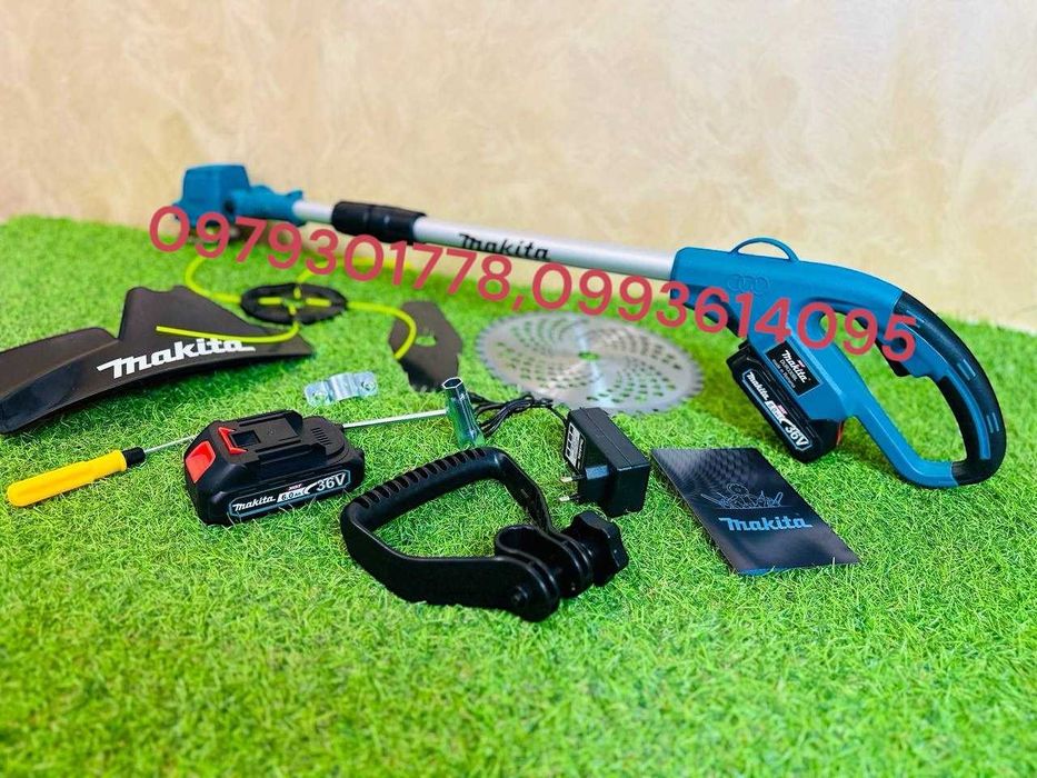 Безщіткова Акумуляторна Коса Тример Makita DUR330BL 36V/6Aч для трави