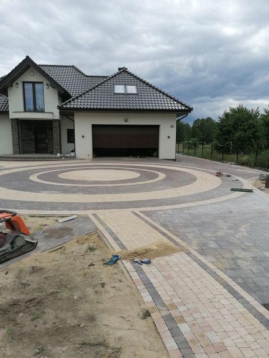 Układanie kostki brukowej brukarstwo odwodnienia