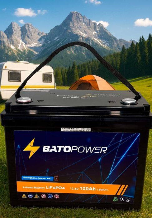 новий Aкумулятор LiFePo4  100 Аг і 1280 Вт·год Smart bluetooth