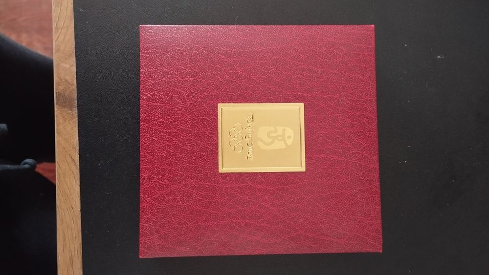 Moeda colecionável japonesa de 2002
