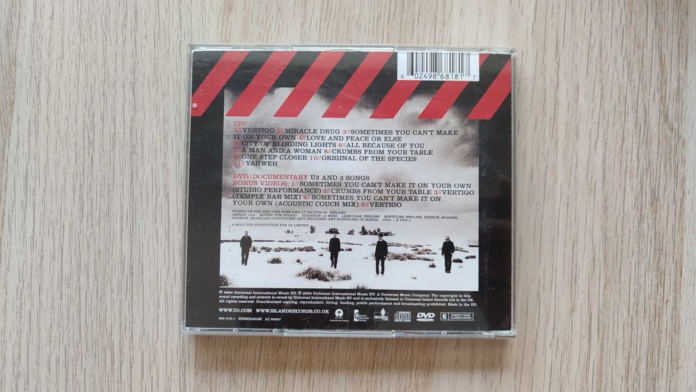 CD+DVD | U2 • How to Dismantle an Atomic Bomb