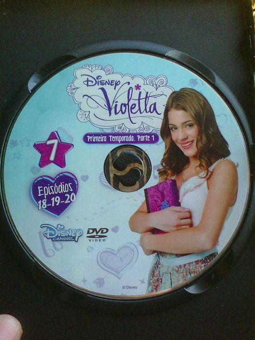disney Violetta DVD 7- primeira temporada