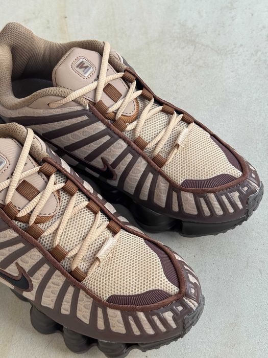 Мужские кроссовки Nike Shox Tl Khaki Ironstone Off Noir . 41-45