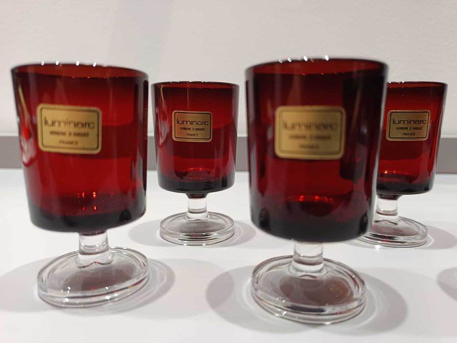 Conjunto de Copos Luminarc Ruby Red64741258324483122