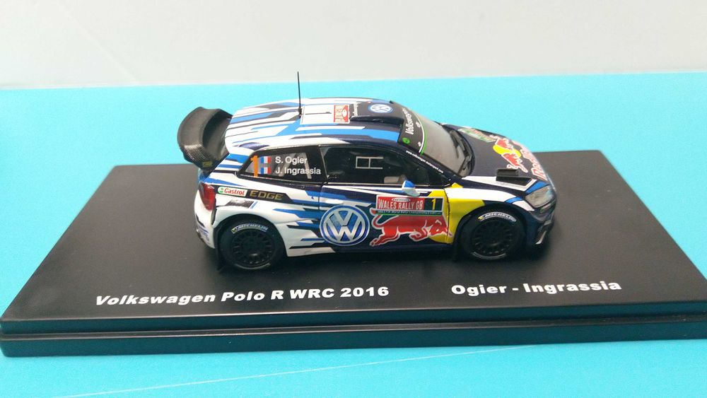 Volkswagen Polo R WRC #1: Winner Wales Rally GB 2016 - Salvat/IXO 1/43