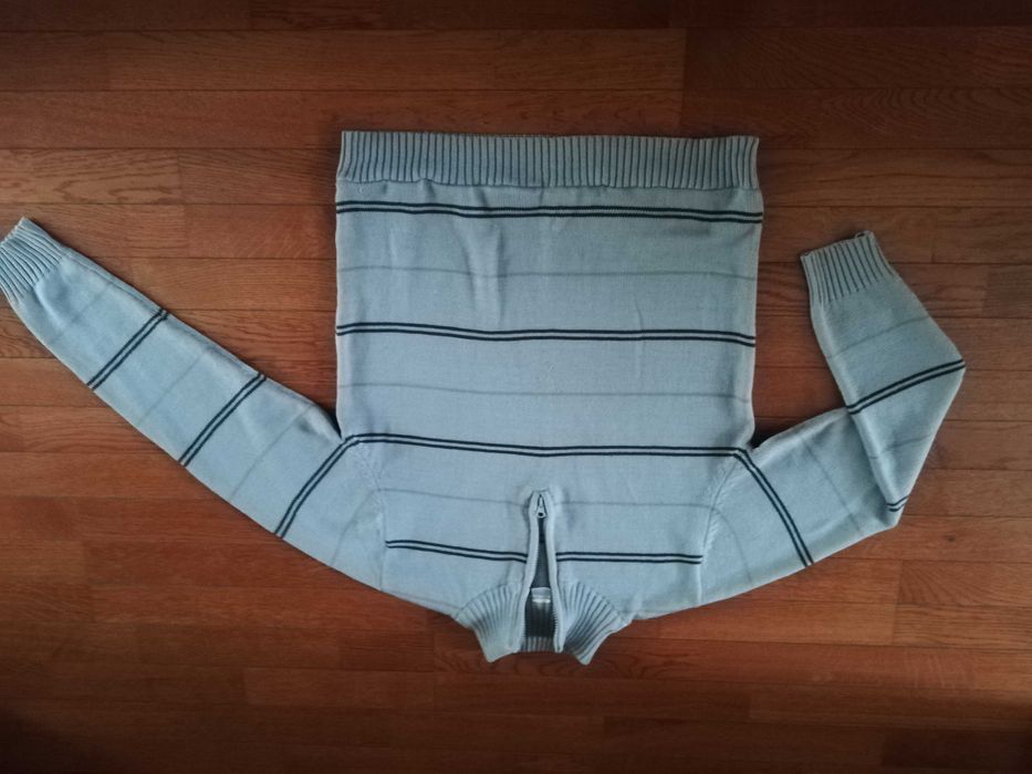 Sweter męski typu polo  M