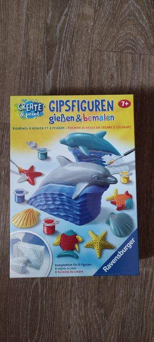 Творчий набір "Greate & paint" для чудових гіпсових фігурок