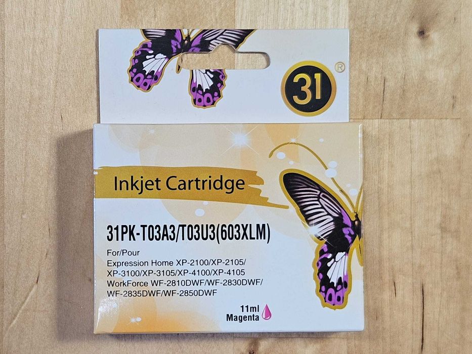 Tinteiro/cartucho EPSON 303XL BK/C/M/Y 16,5ml  ou 11ml (compatível)