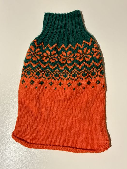 Теплий вʼязаний зимовий шерстяний светр для котів чи собак