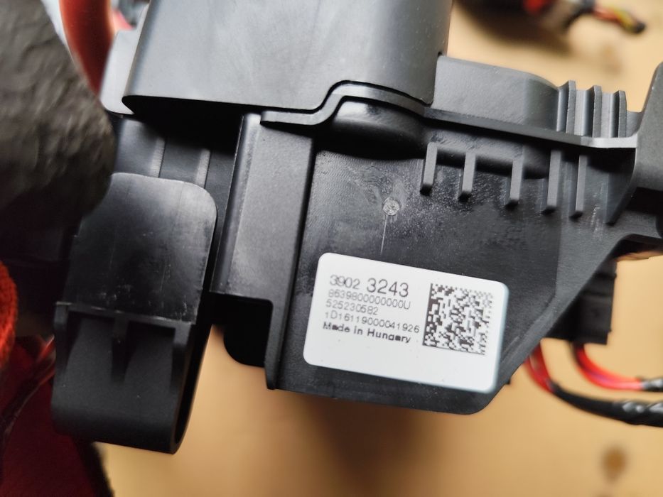 Sterownik komputer moduł sensor air bag taśma zwijak opel astra k 5 v