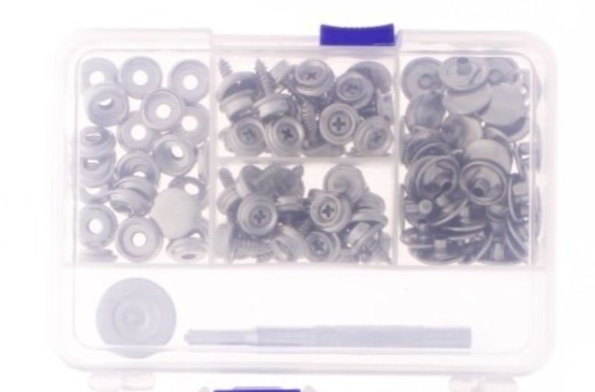 Kit de botões de pressão