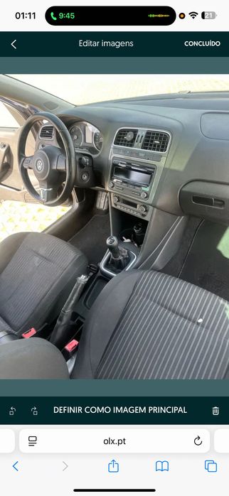 Carro com revisão feita