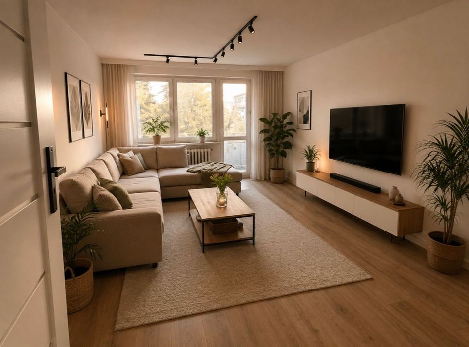 Mieszkanie 2 pokoje 1 piętro balkon winda KSM po remoncie