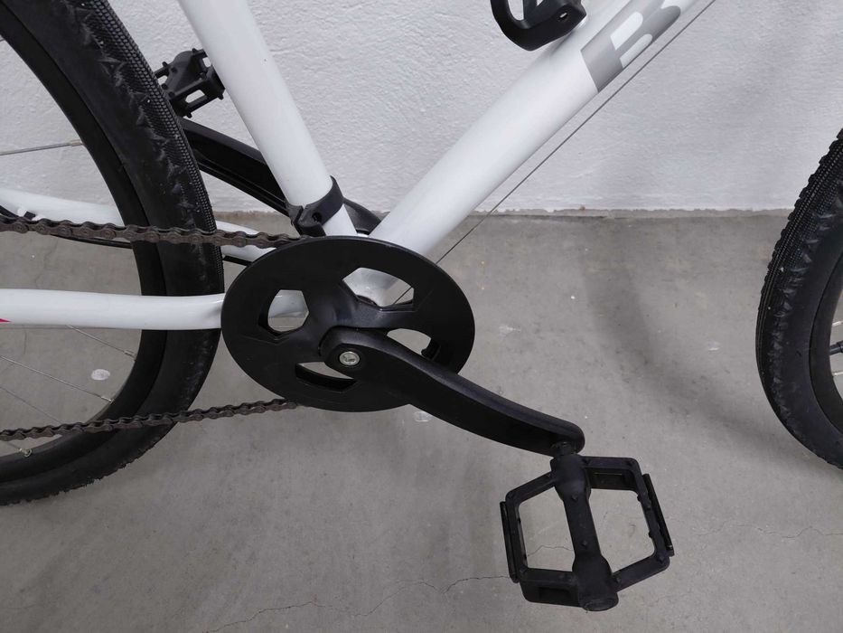 2 Bicicletas adulto Decathlon Trekking Riverside 500 Branco COMO NOVAS